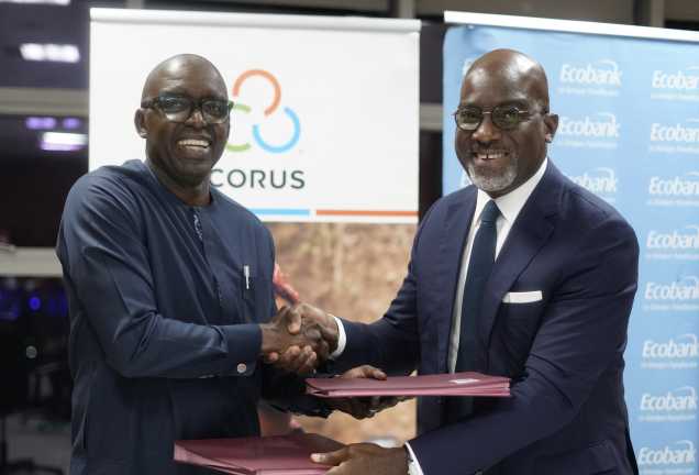 Ecobank Côte d'Ivoire and Corus International sign a collaboration agreement to strengthen support for agricultural cooperatives in West Africa