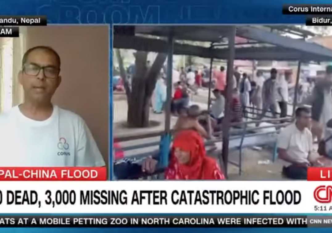 El director del programa de Corus Nepal habla con la CNN sobre la respuesta ante catástrofes 