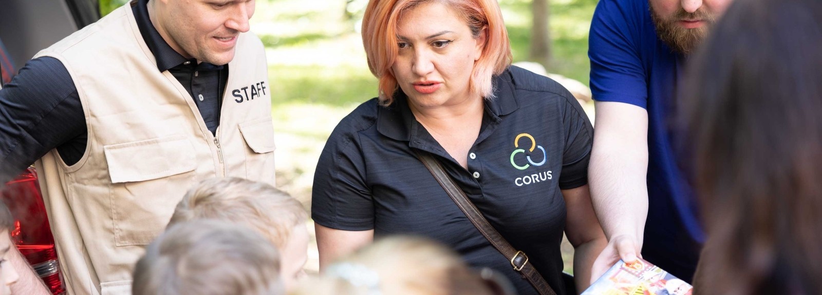 Corus aid reaches Ukrainians