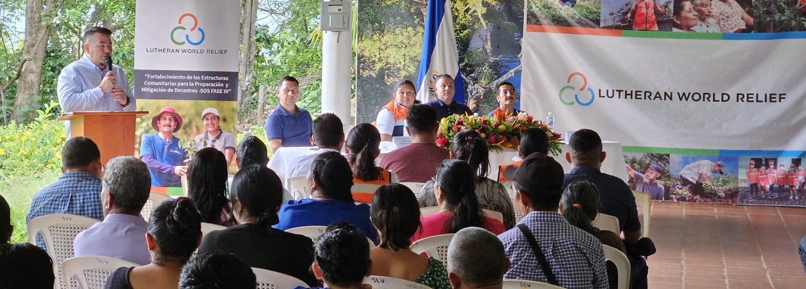 Lutheran World Relief lanza SOS III para reforzar la preparación ante catástrofes en el este de El Salvador