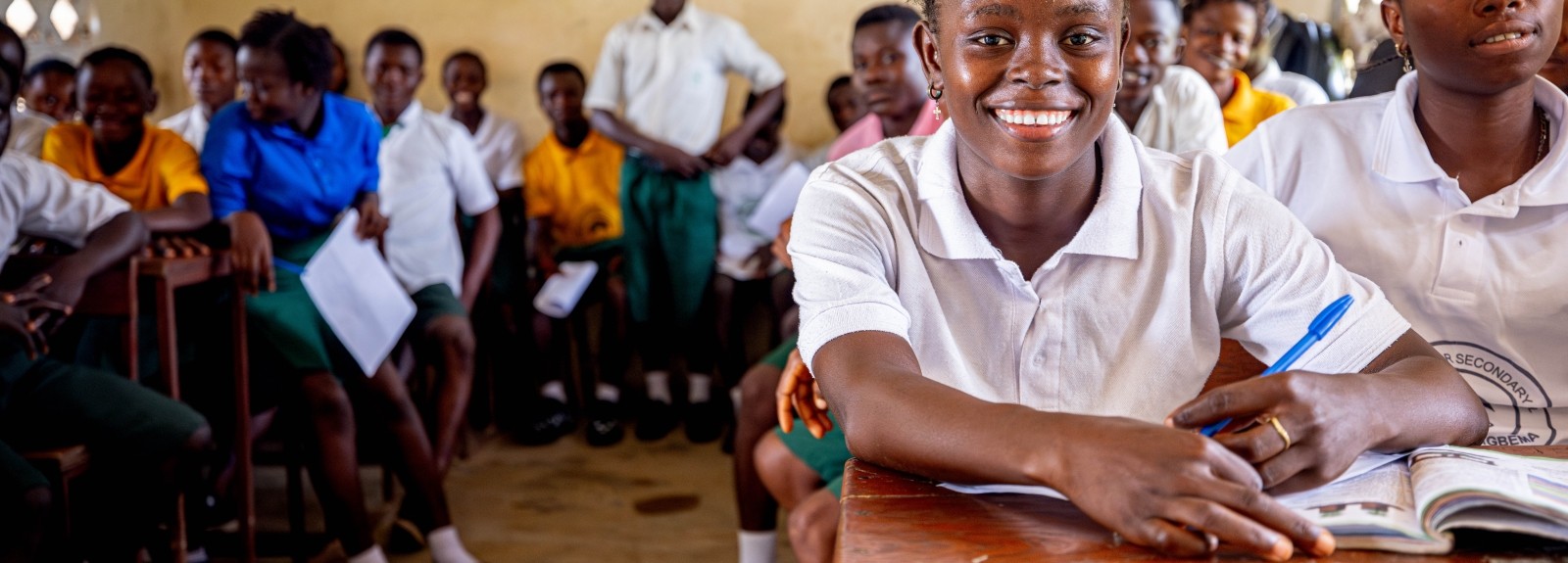 How many girls aren’t in school? And why? 