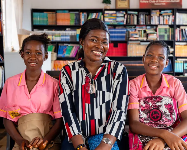 More than cash assistance: Partnership helps girls succeed