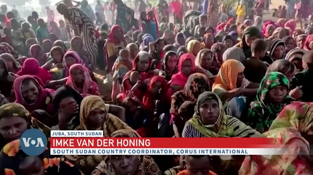 Honing en VOA: Los refugiados de guerra luchan contra el hambre en Sudán del Sur 