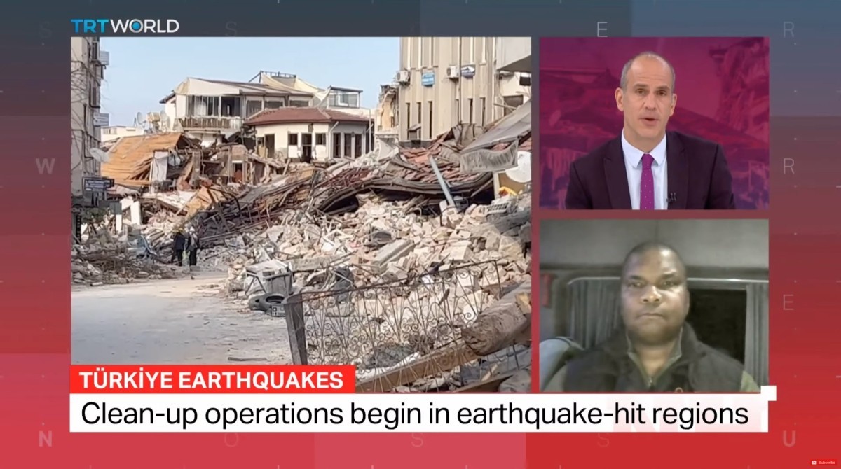 TRT World: El equipo humanitario de LWR se une a los esfuerzos de ayuda en Turquía