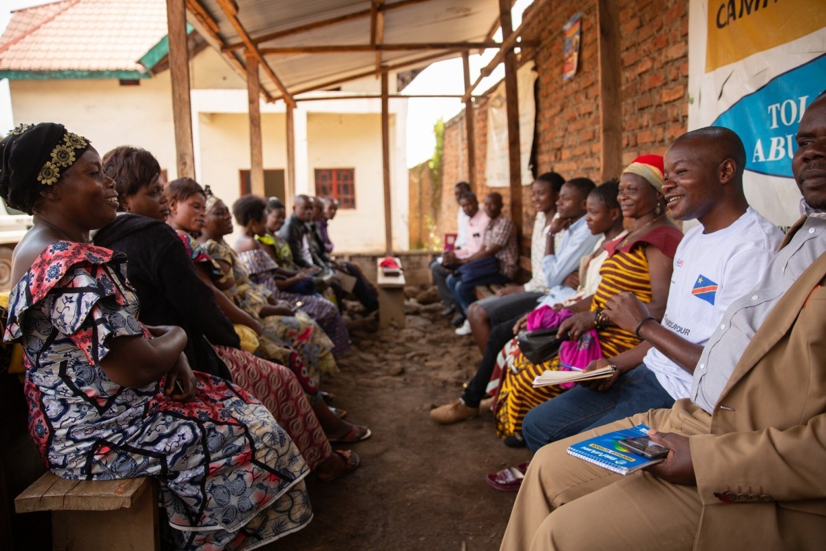 Corus organization IMA World Health supports survivors of gender-based violence (GBV) in the DRC