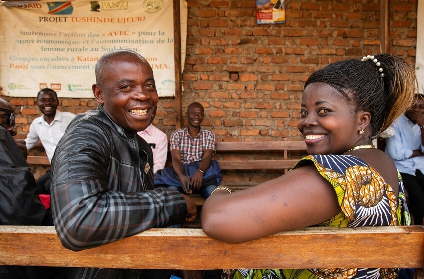 Corus International addresses GBV in the DRC through community groups.