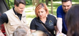La ayuda de Corus llega a los ucranianos