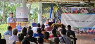 Lutheran World Relief lanza SOS III para fortalecer la preparación ante desastres en el oriente de El Salvador