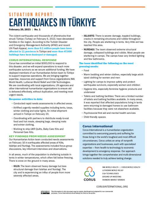 Tremblements de terre en Türkiye (Turquie)