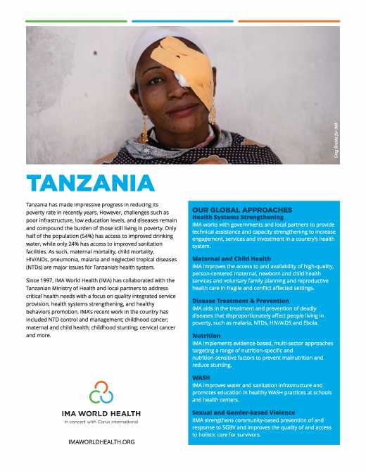 Vue d'ensemble de la Tanzanie