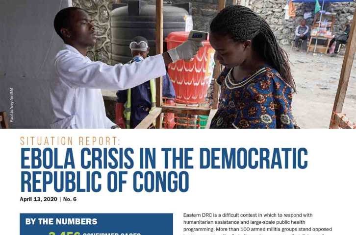Crise d'Ebola en République démocratique du Congo Rapport de situation n° 6
