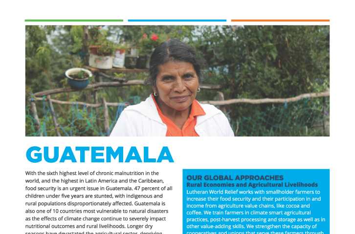 Aperçu du Guatemala